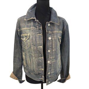 Paula Jeans Womens Distressed Denim Jeans Jacket 4 50s retro street Sustainable